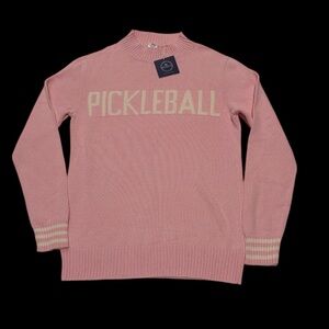 Pickleball Pink Crewneck Sweater‎